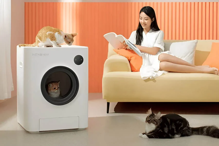 auto litter box cleaner