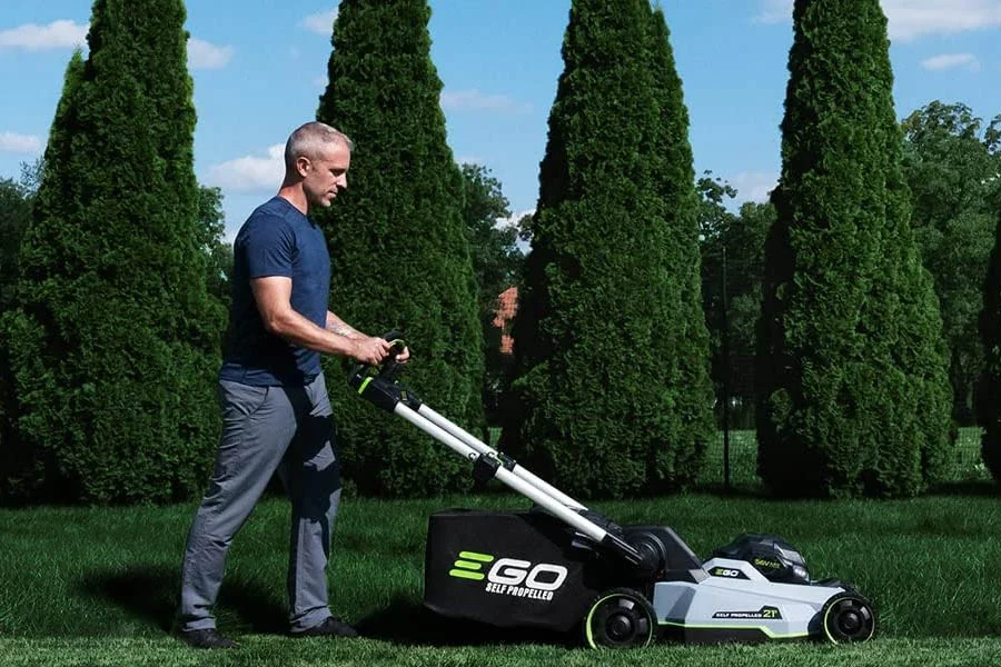 best electric self propelled mower