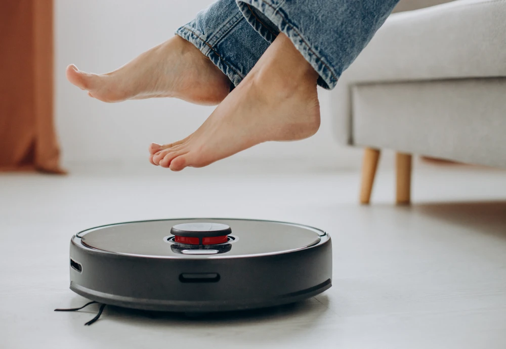 big robot vacuum cleaner